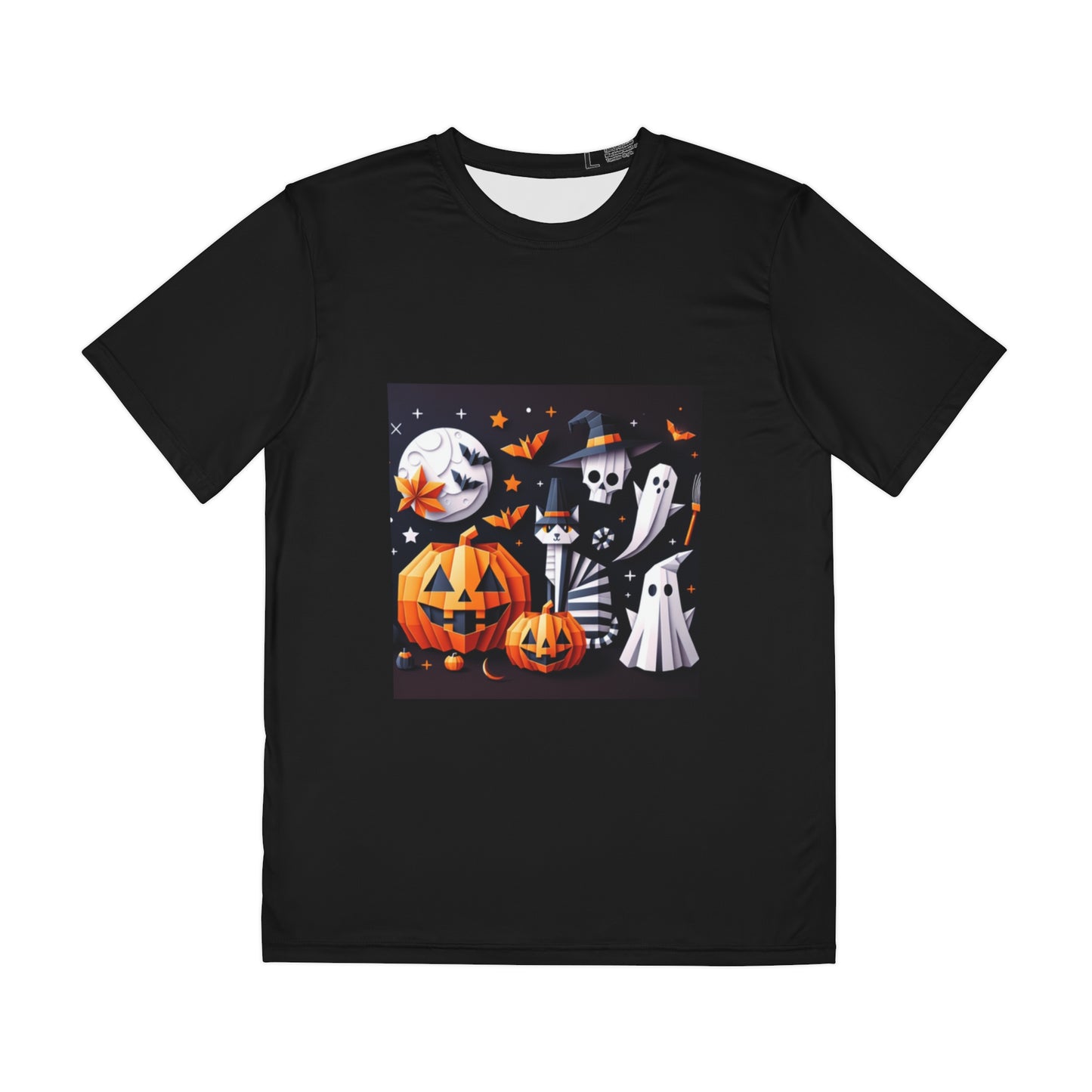 Men's Polyester Halloween Tee (AOP)